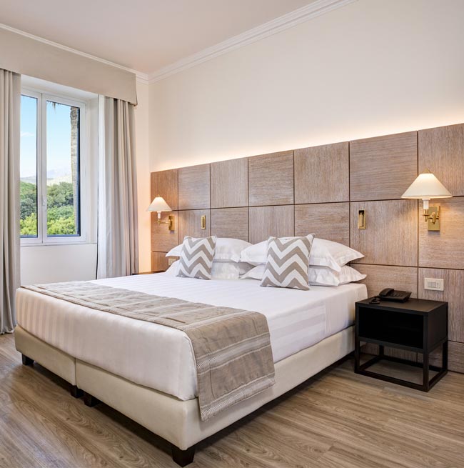Zimmer superior parksicht des Grand Hotel Arenzano