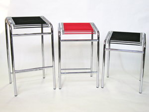 Stool and barstool Sandows-René Herbst.