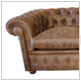 Chesterfield tufted sofa.