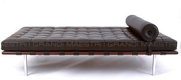 Kit ricambi per hotel e nautica - Daybed Barcelona Couch - Designer Mies Van Der Rohe