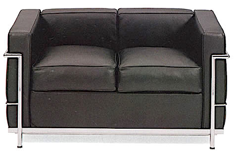 Replacement kit: Le Corbusier - Petit Mod&egrave;le 2 seats sofa.
