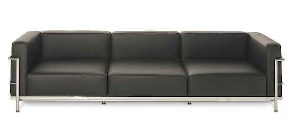 Replacement kit: Le Corbusier - Grand Mod&egrave;le (LC3) 3-seater sofa.