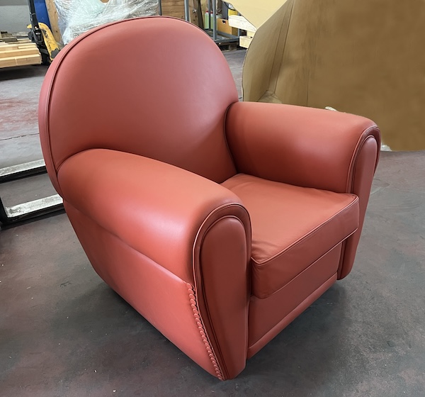 Poltrona Vanity ignifuga in Classe 1IM.