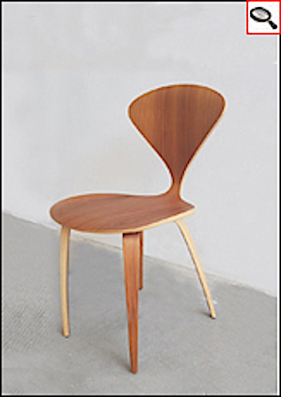 Cherner Side Chair, designed by Norman Cherner.