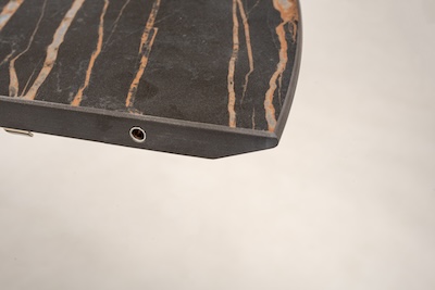 Extendable Tulip Table, Detail ceramic top - Eero Saarinen.