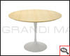 Tulip Table Oak top - Eero Saarinen.