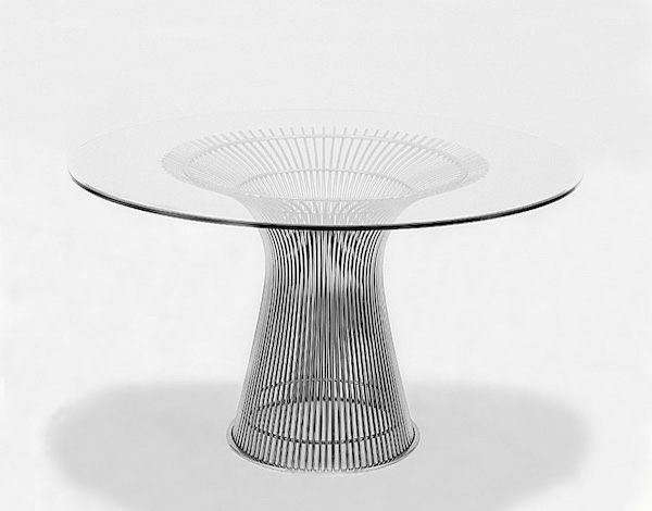 Table Platner, conçue par Warren Platner.