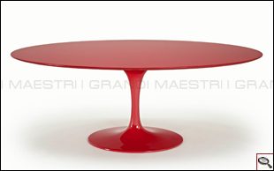 Tavolo Tulip colorato - Eero Saarinen.